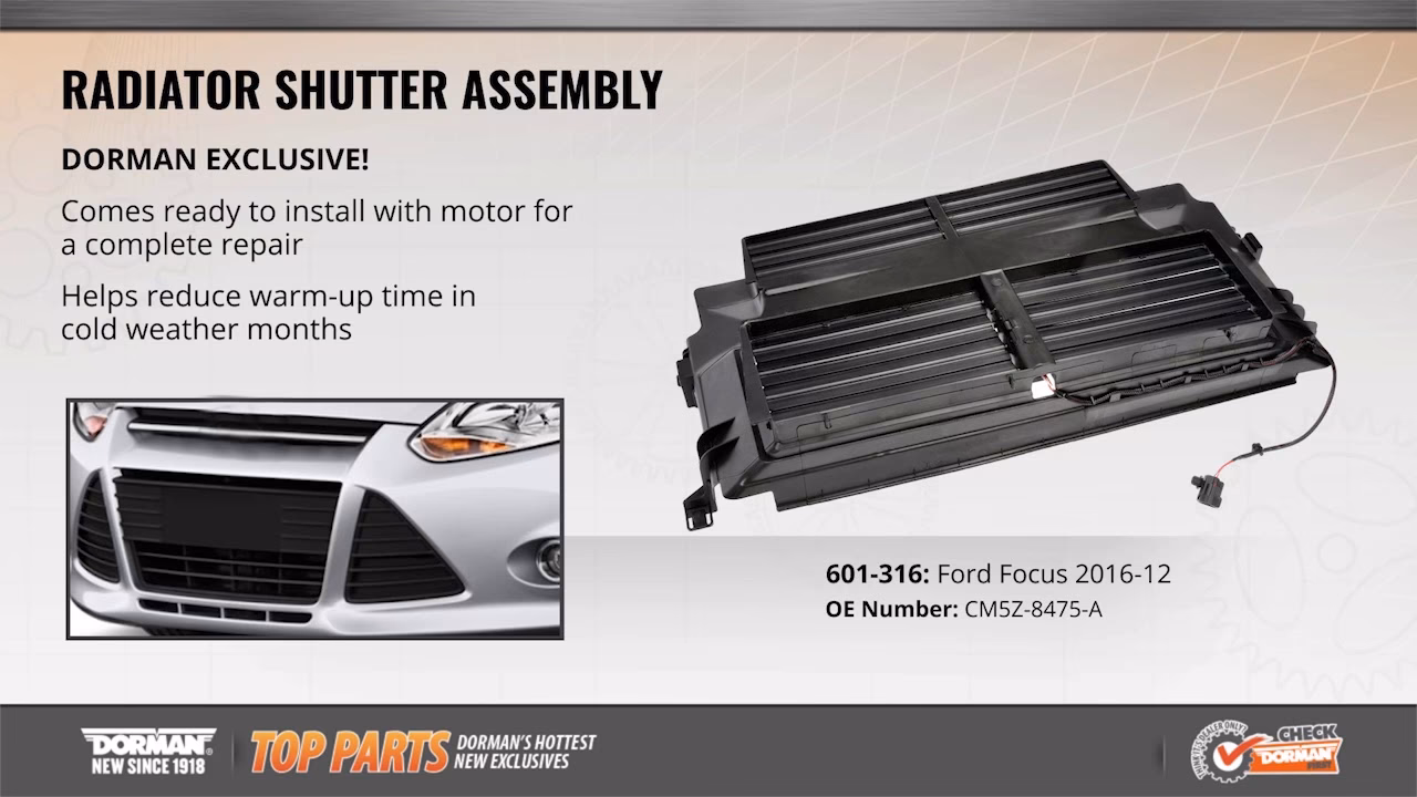 What is a grille shutter actuator?