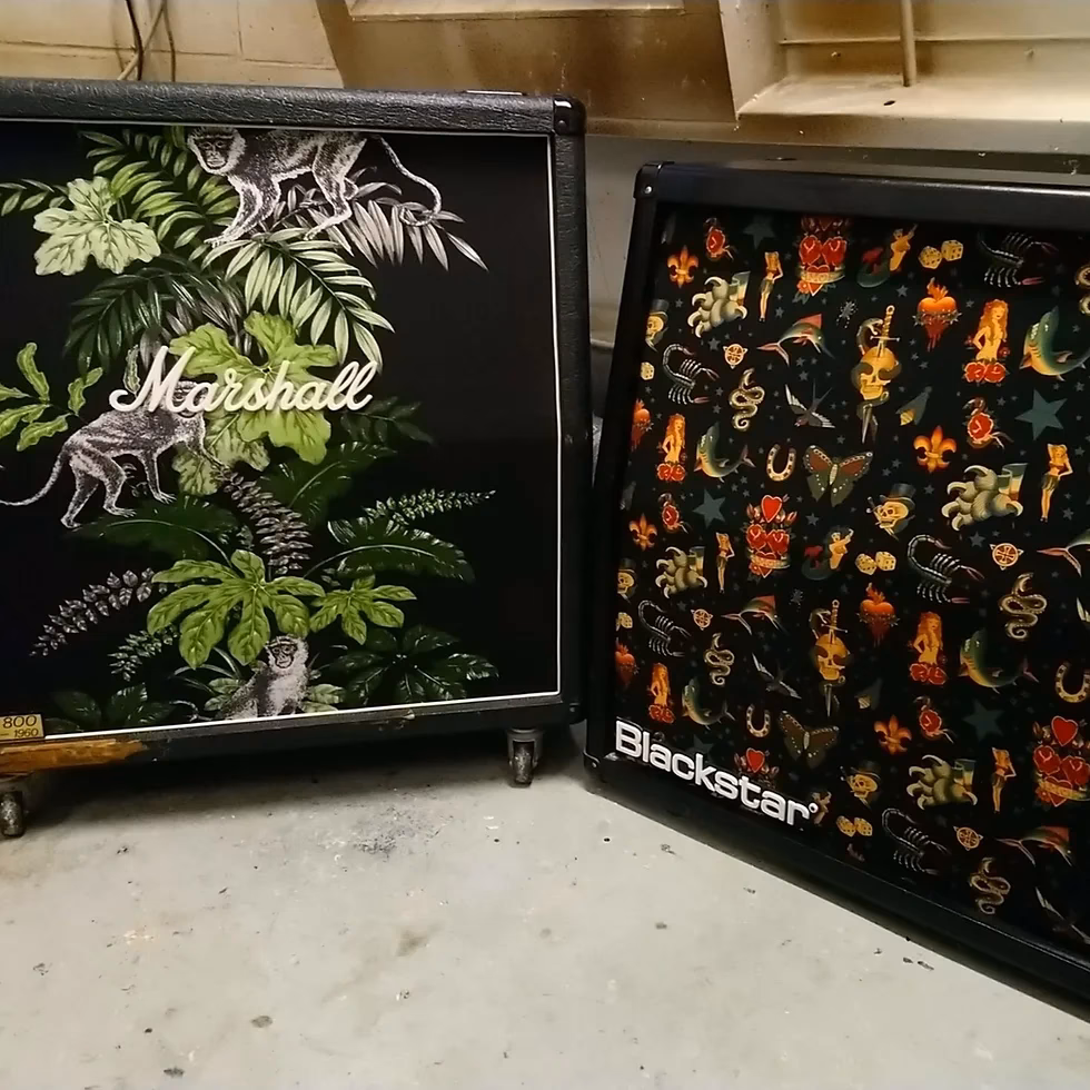 What size grill cloth is used for 4x12?