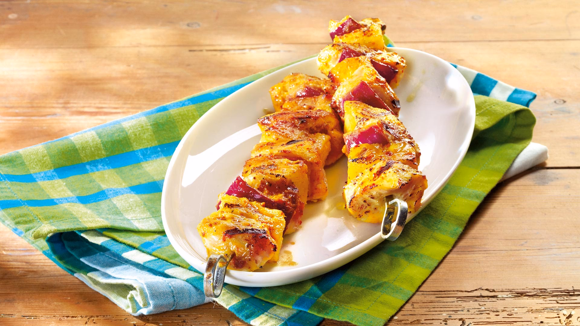 Wie lange grillt man Spieße?