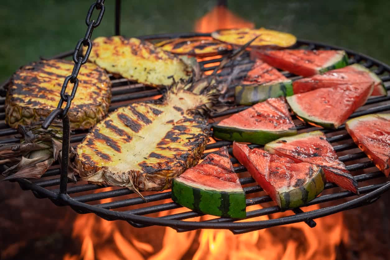 Wie schmeckt Ananas beim Grillen?