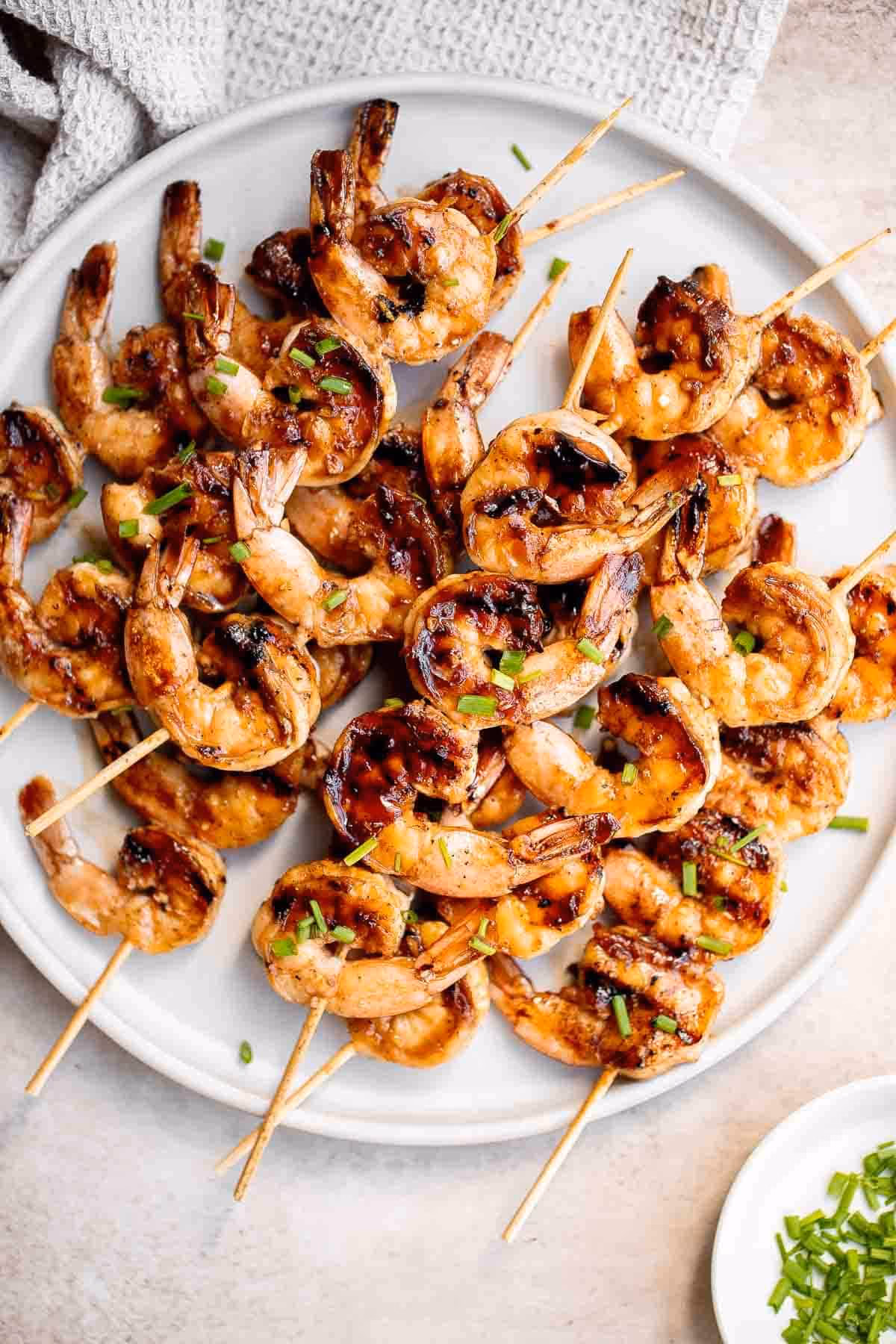 How do you make grilled shrimp taste good?