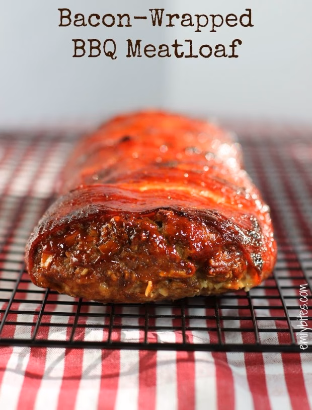 What is smoked bacon wrapped meatloaf?