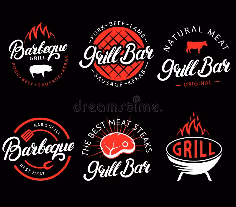 How many bar and Grill logos are there?