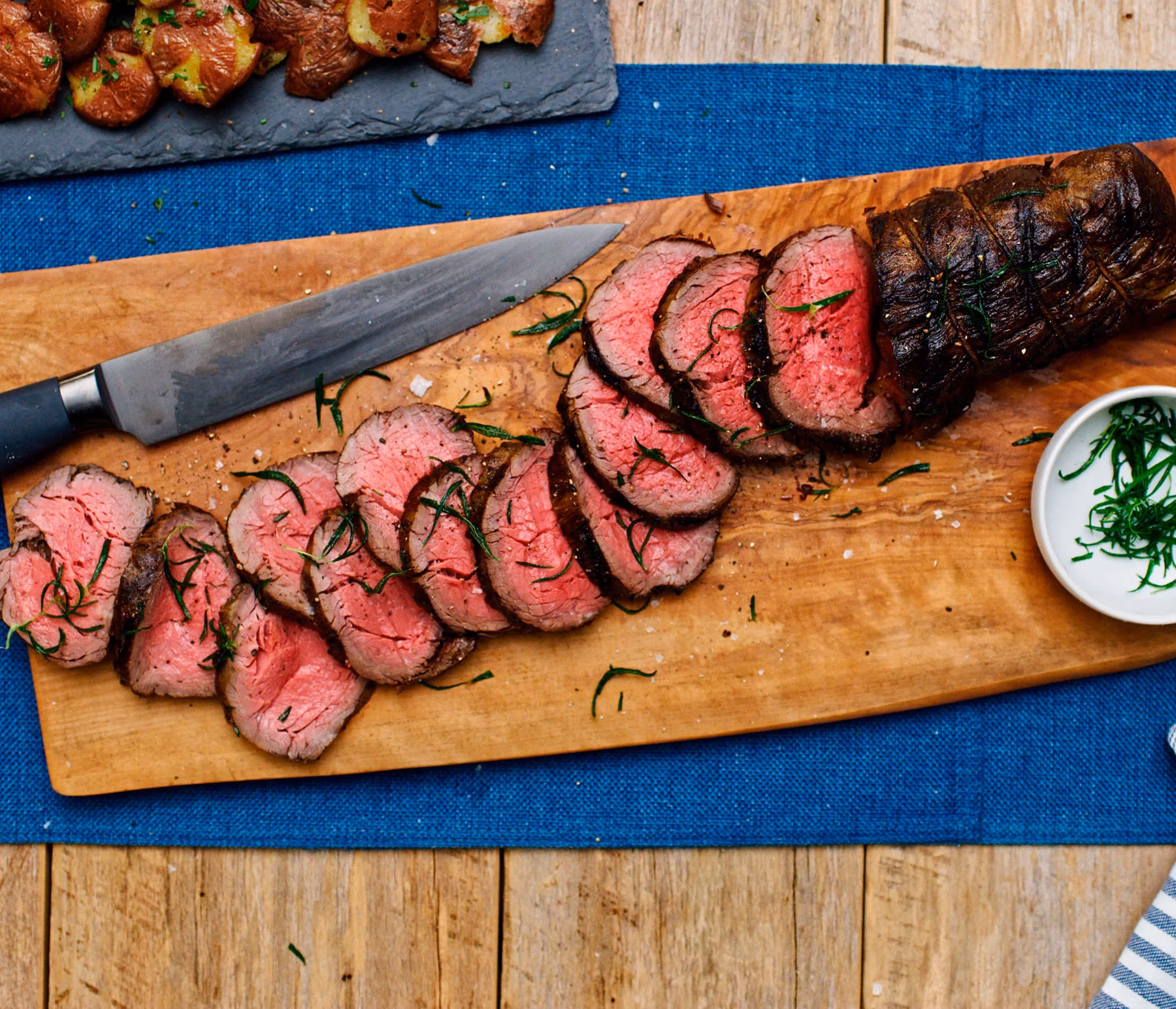 How to grill beef tenderloin steak?
