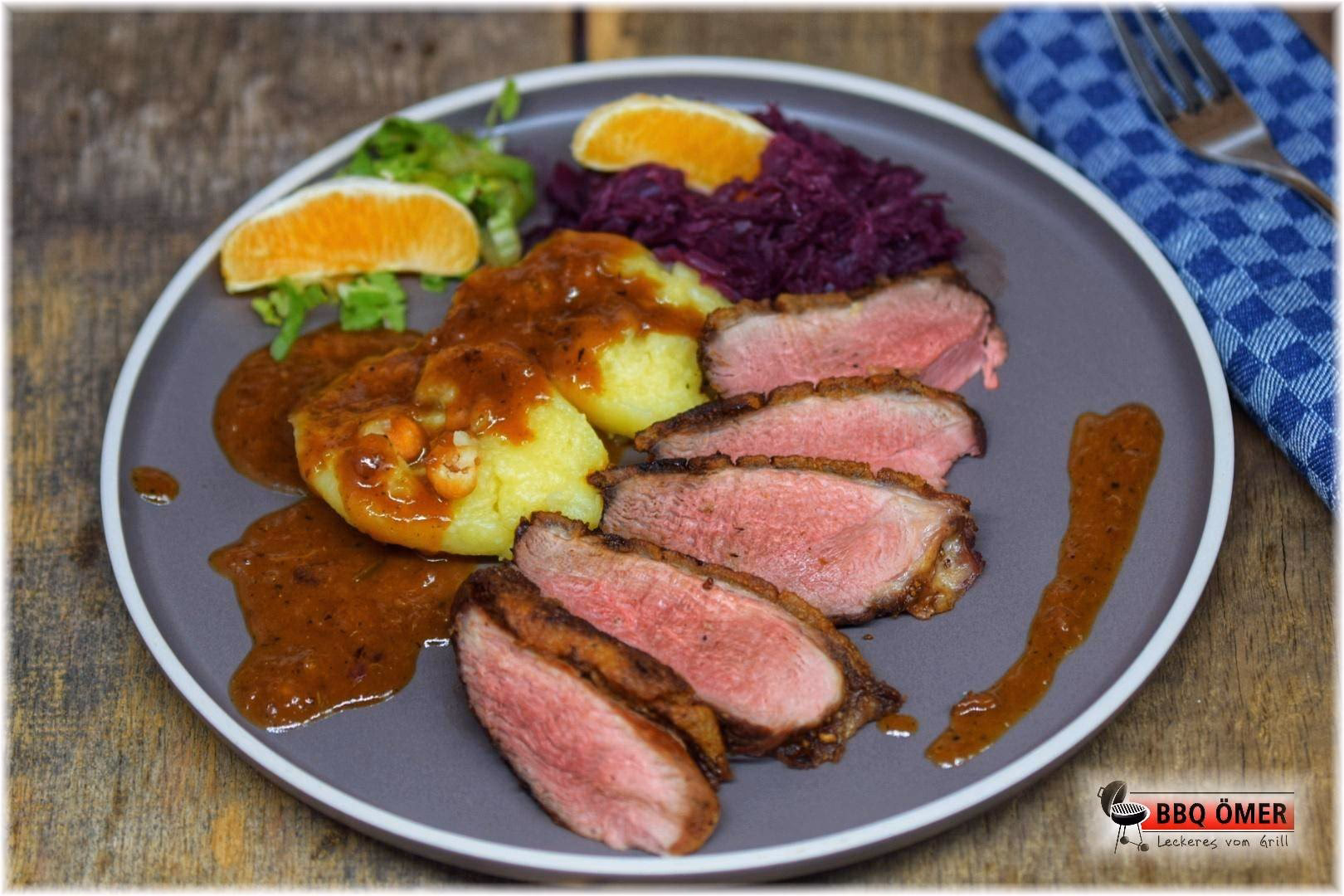 Welche Beilagen gibt es zu Ente?