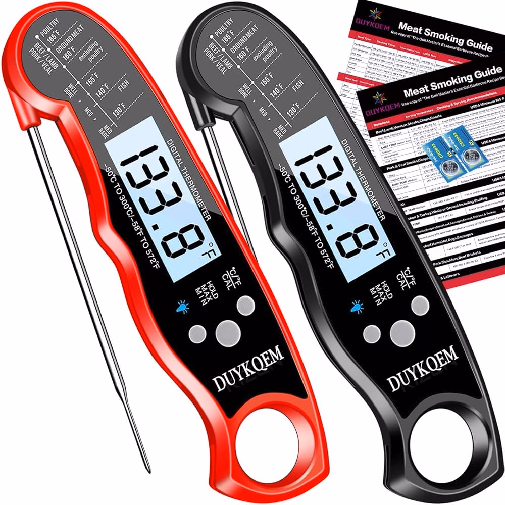 How do you use a meat thermometer?