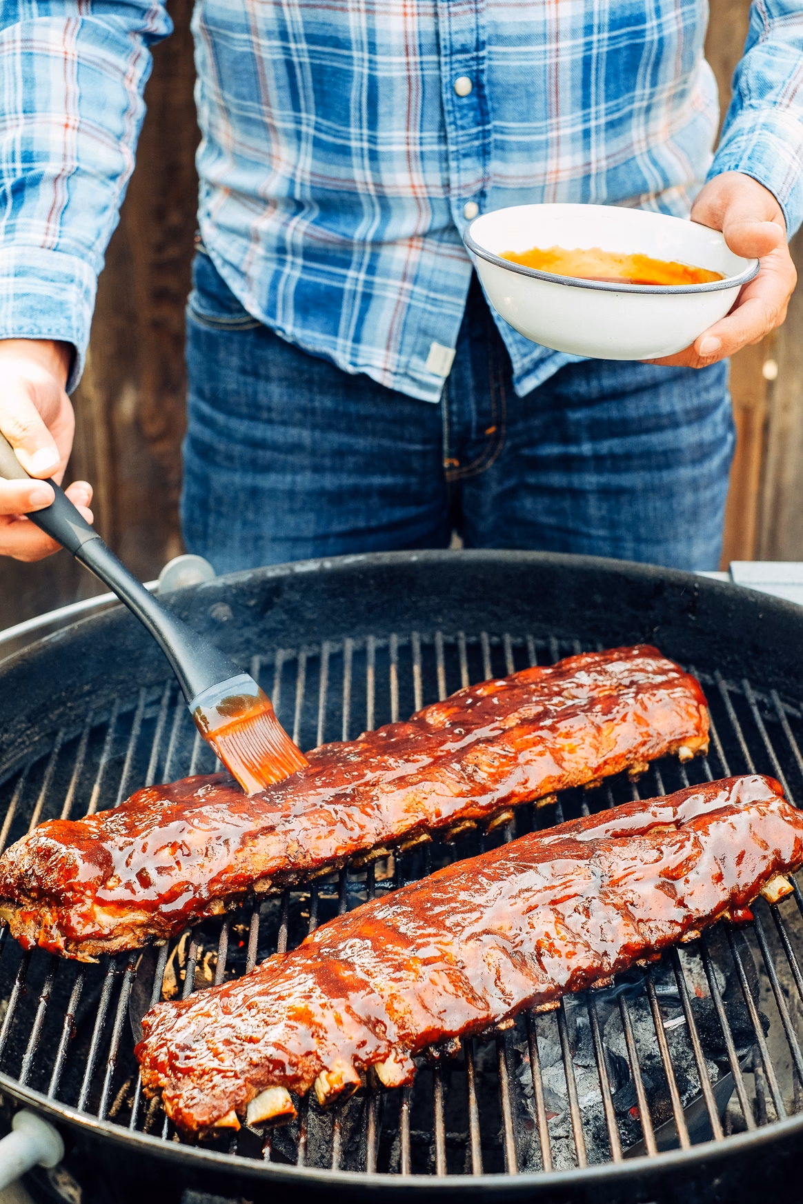 Can you cook ribs at a high temperature?