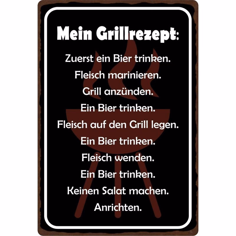 Kann man nur auf 2 Arten Grillen?