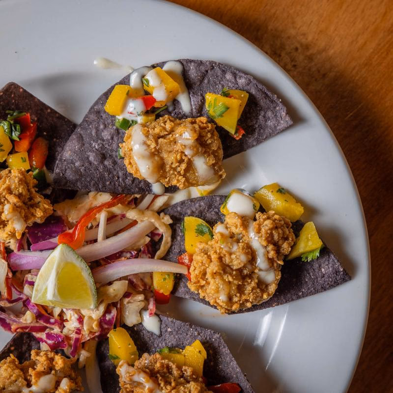 What is blue corn harvest Bar & Grill?