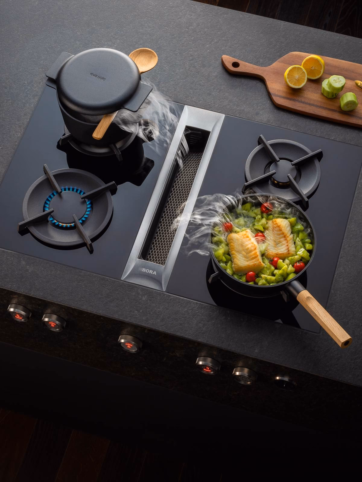 Wie funktioniert ein Kochfeldabzug?