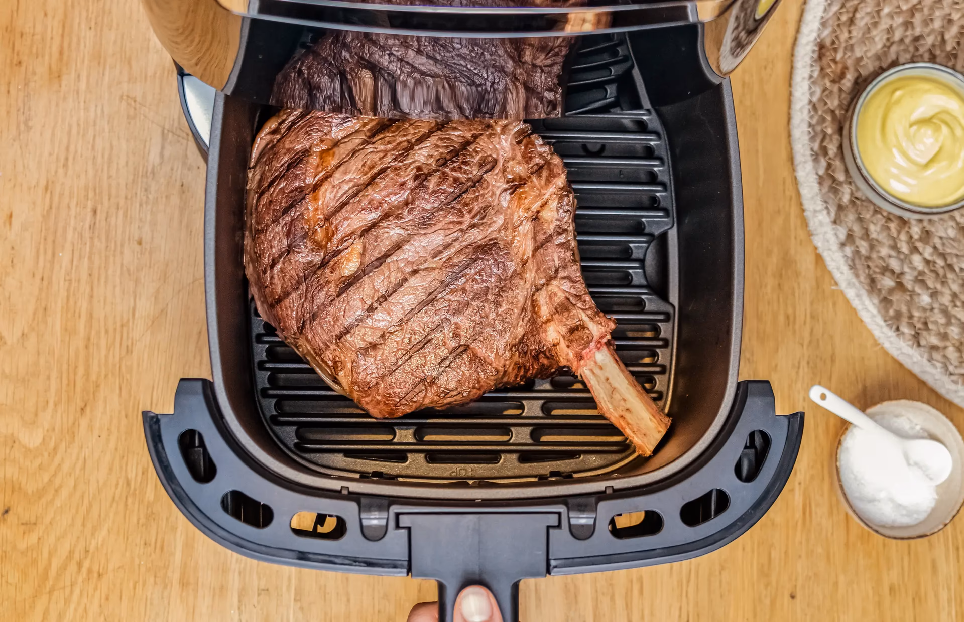 Wie schmeckt der Hackbraten aus dem airfryer?