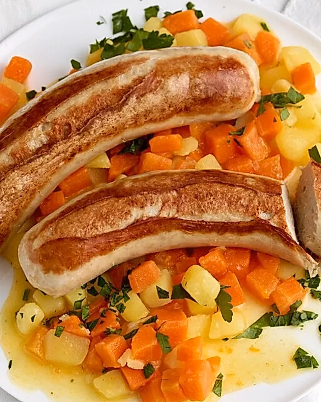 Wie kocht man Grillwurst?