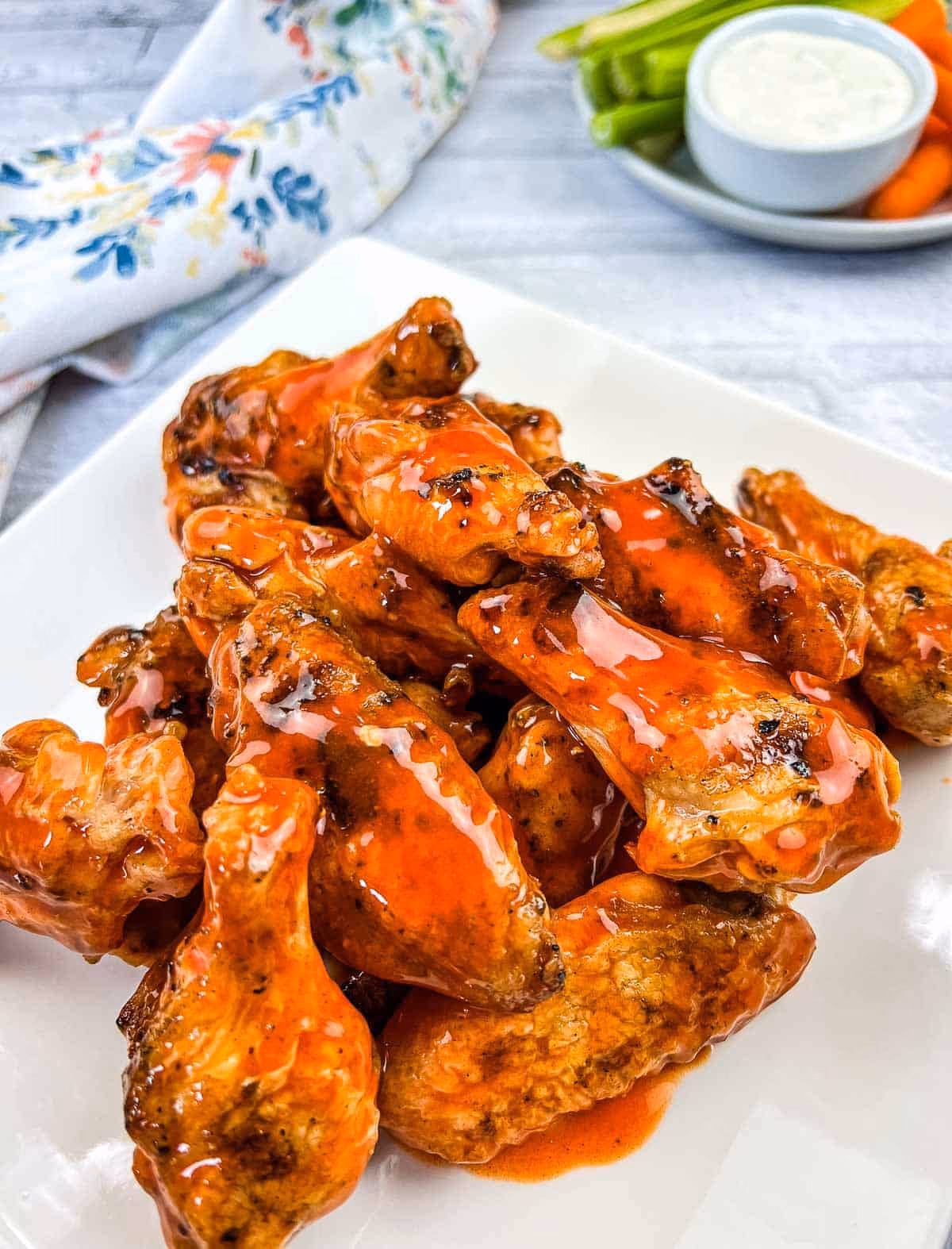 Wie kann man die Schärfe von Buffalo Chicken Wings lindern?