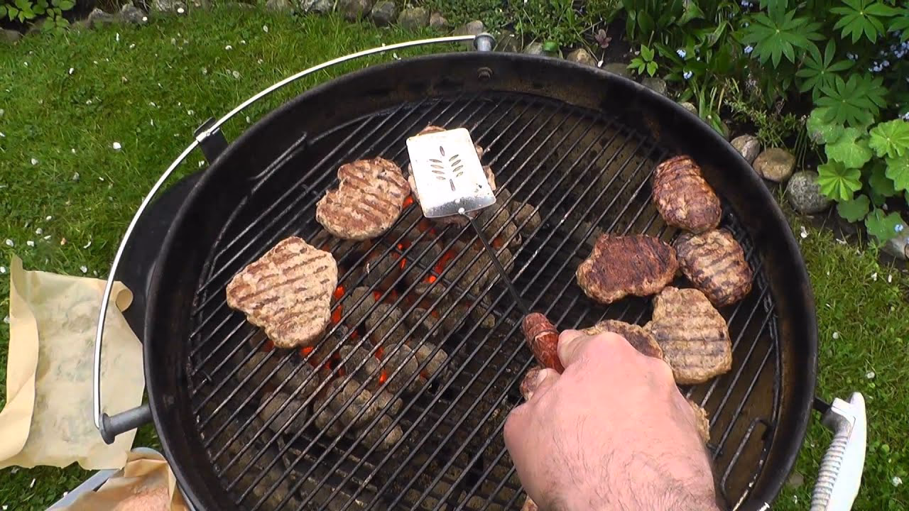 Wie bereite ich einen Burger zu?