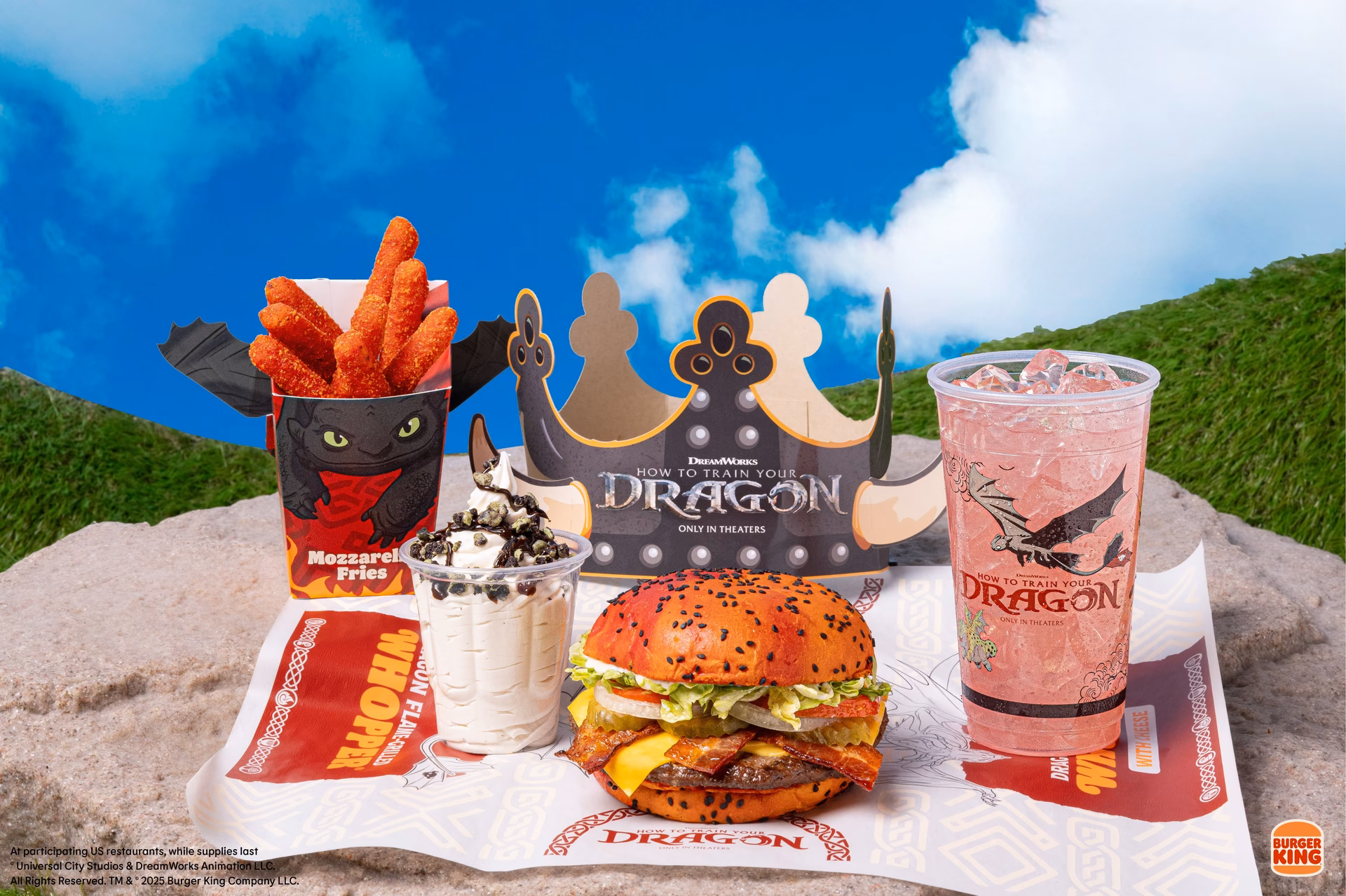 Does Burger King use real fire?