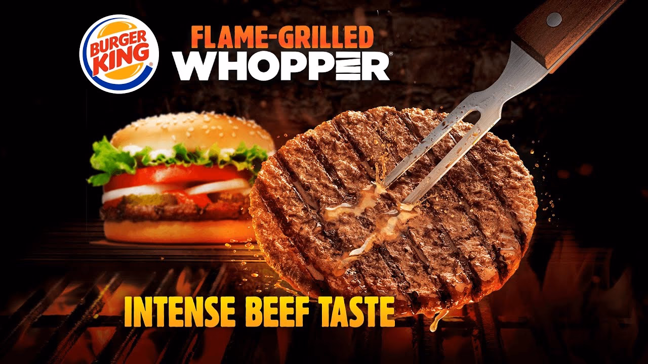 Does Burger King use real fire?