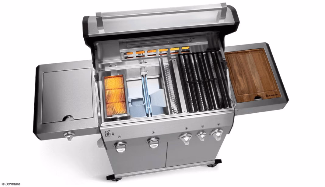 Wie groß ist ein Gasgrill?