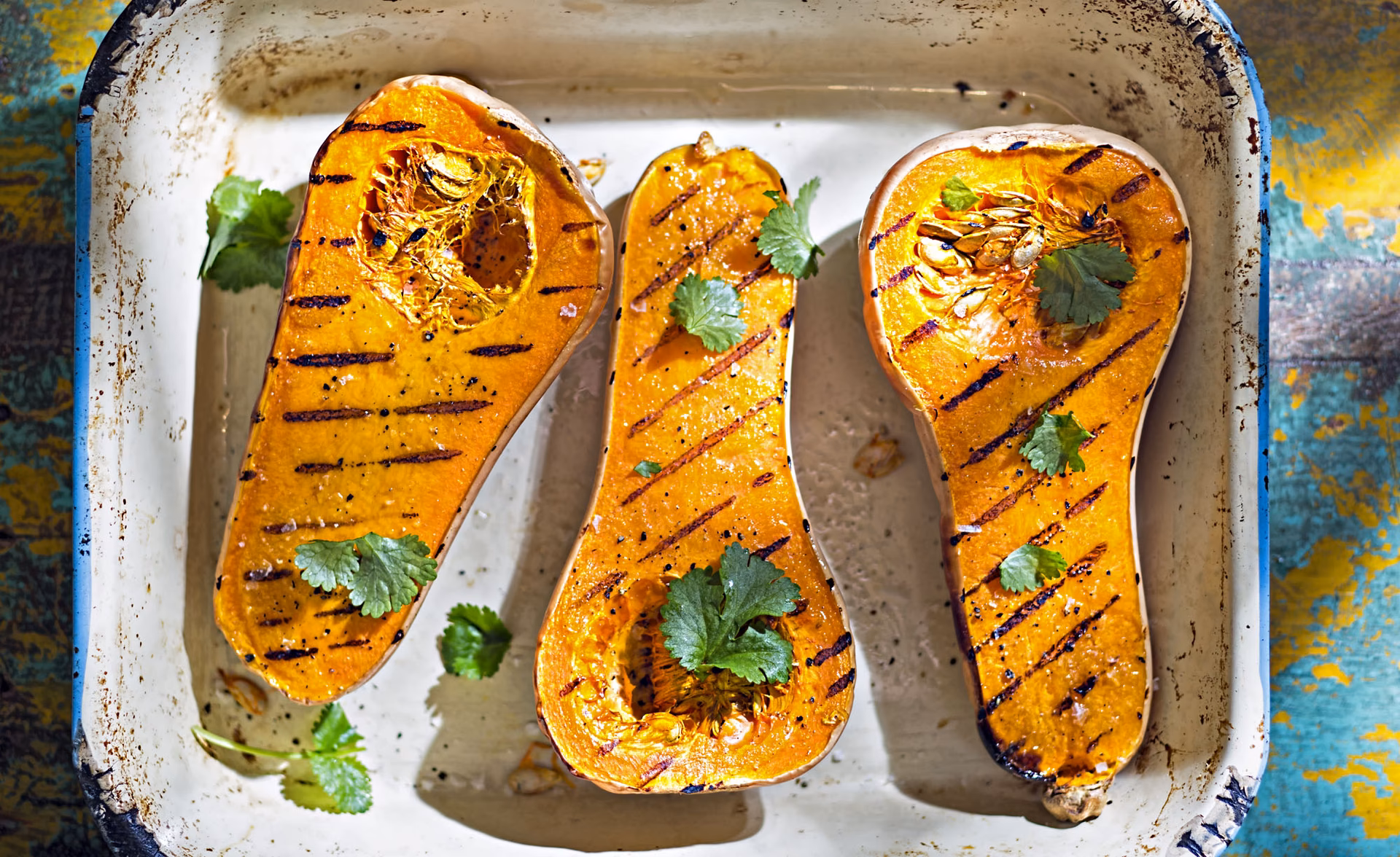 Wie grillt man Kürbisse?