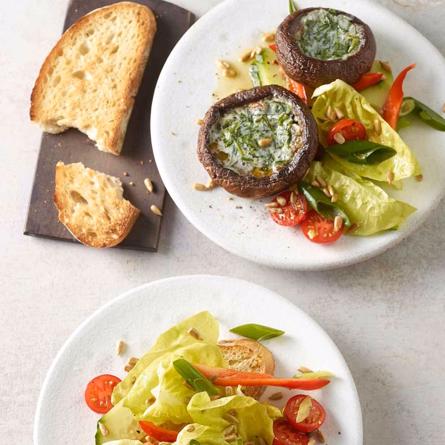 Wie grille ich Champignons?