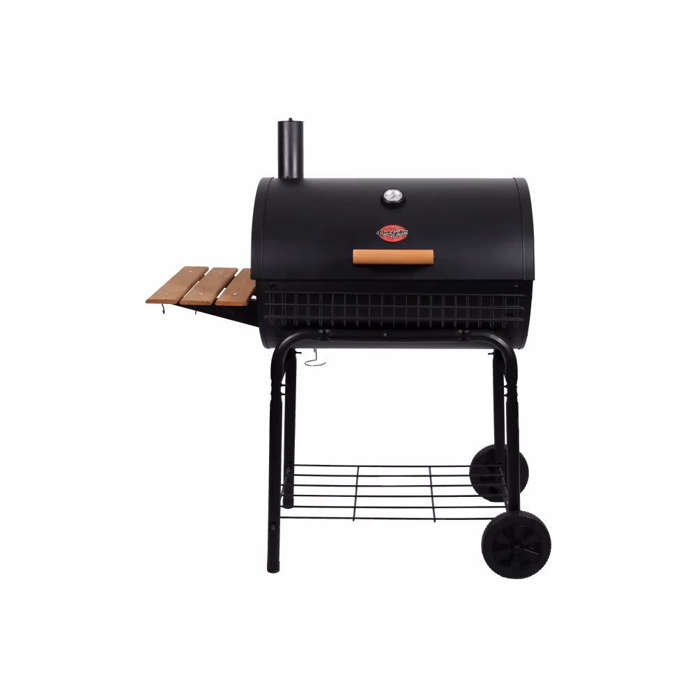What is a charcoal grill & offset smoker?
