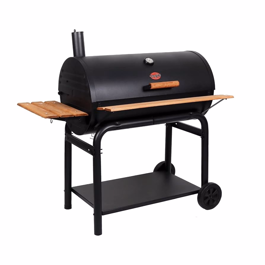 What is a charcoal grill & offset smoker?