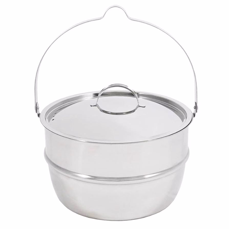 Kann man einen Topf direkt in die Kohle oder auf den Rost stellen?