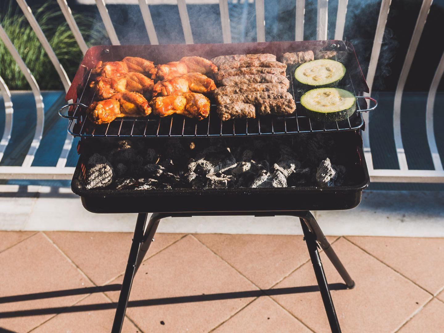 Kann man auf dem eigenen Balkon gegrillt werden?