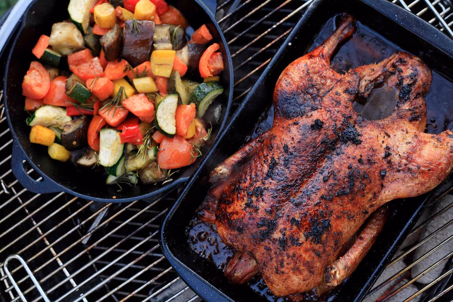 Wie bereite ich eine Ente oder Gans auf?