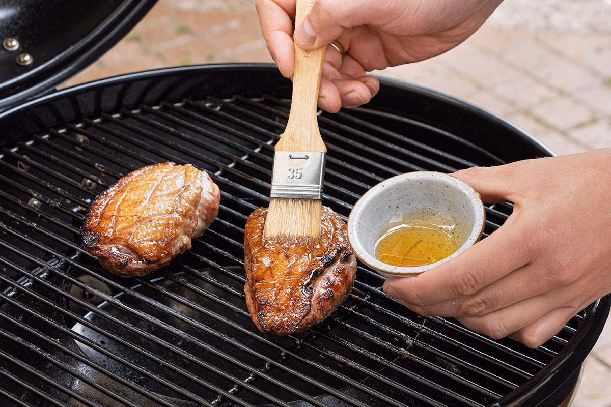 Wie bereite ich eine Entenbrust an?