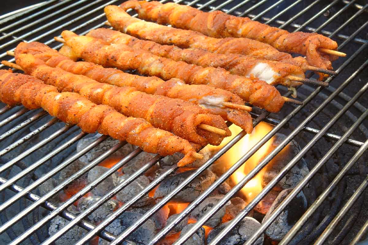 Was ist eine Fackel beim Grillen?