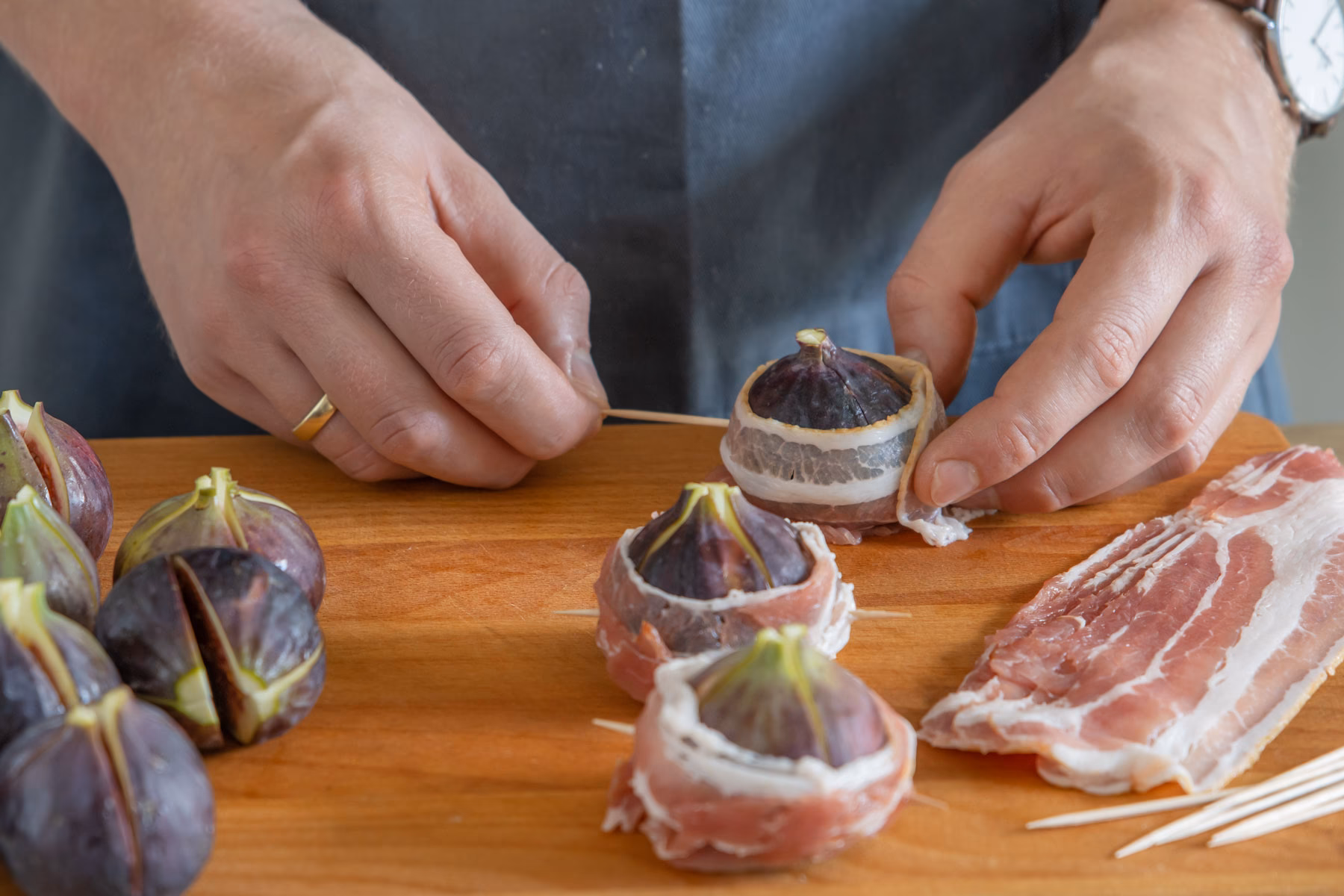 Wie lange sind Feigen im Speckmantel haltbar?