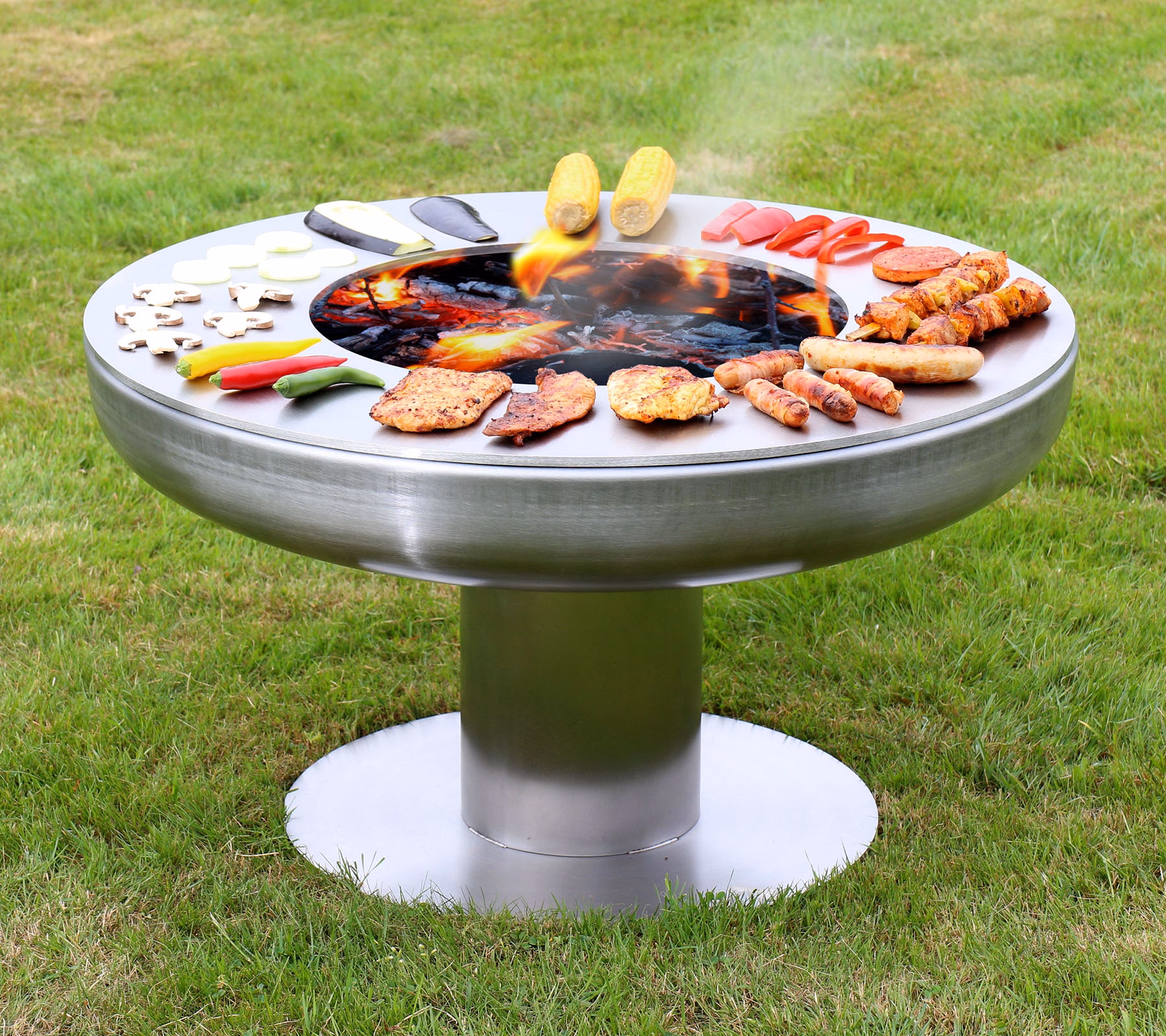 Was kann man auf einem Feuerschalen Grill machen?