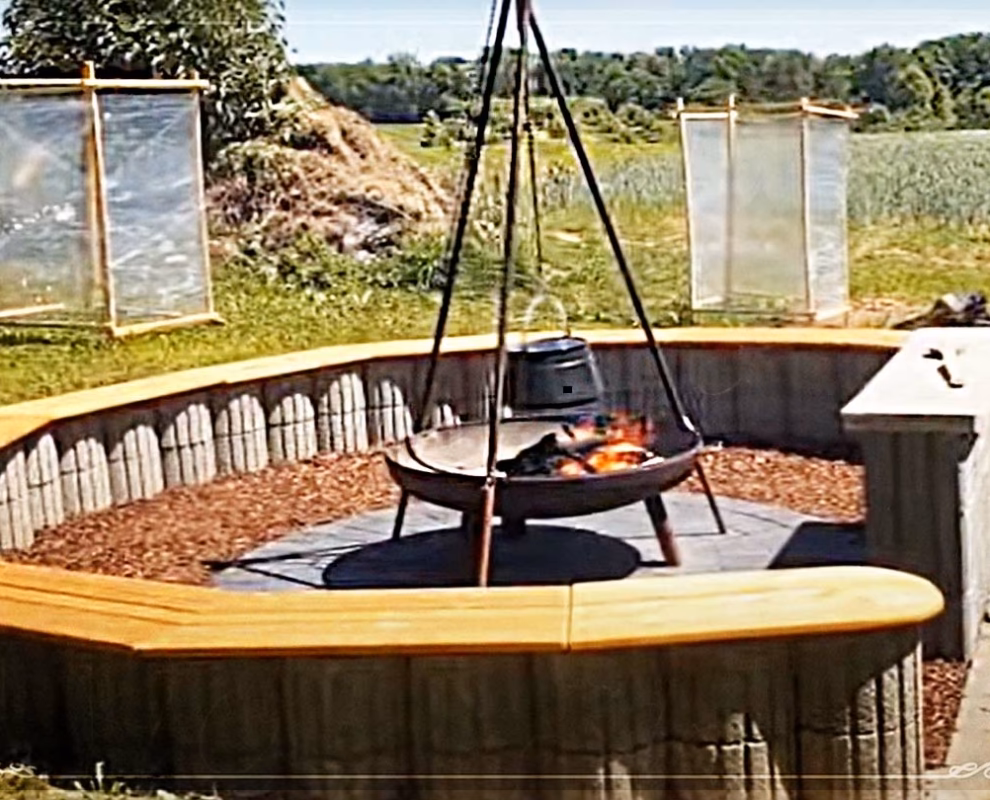 Wie sieht eine Feuerstelle aus?