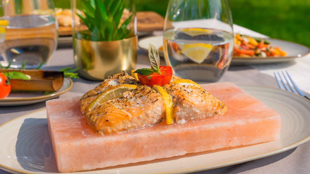 Wie erhitze ich einen Salzstein?