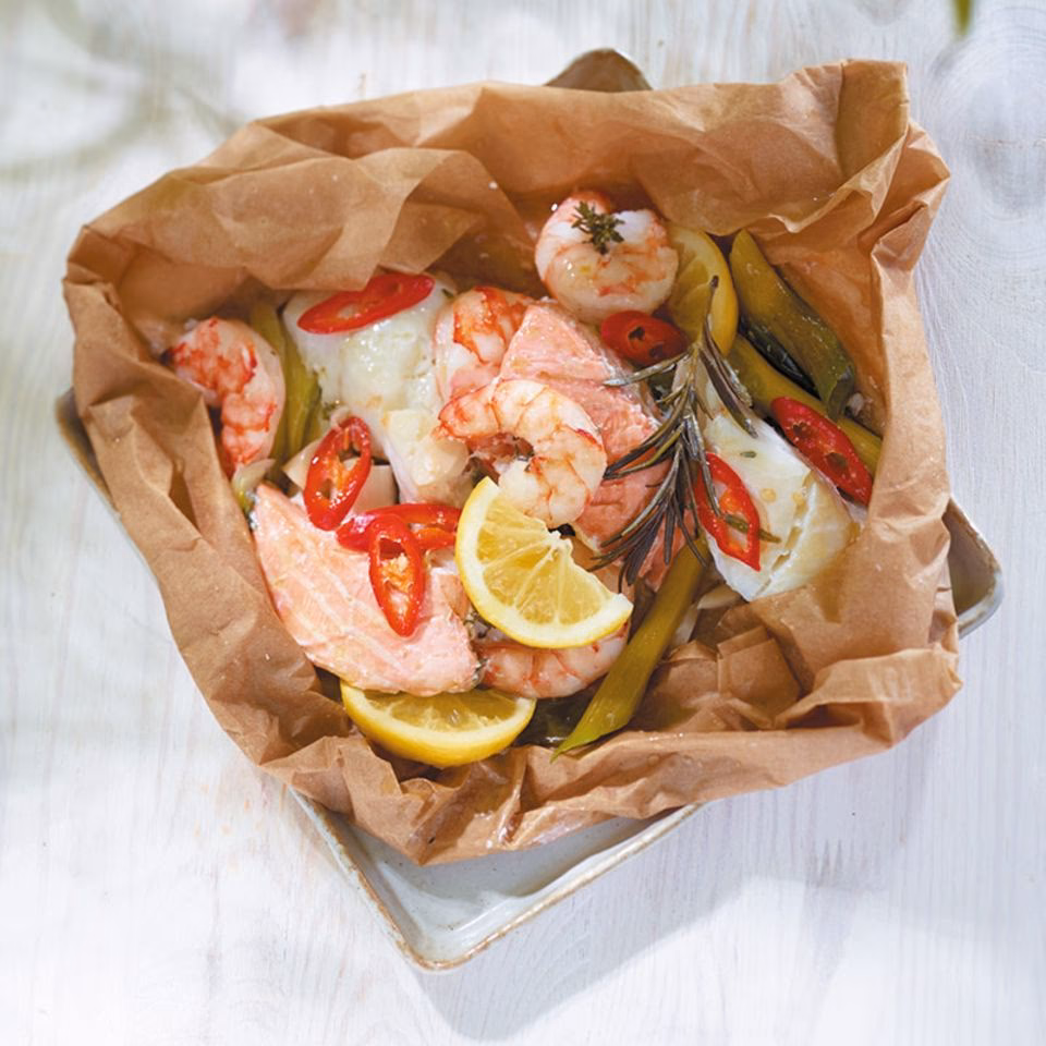 Wie bereite ich Forellen in den Backofen vor?