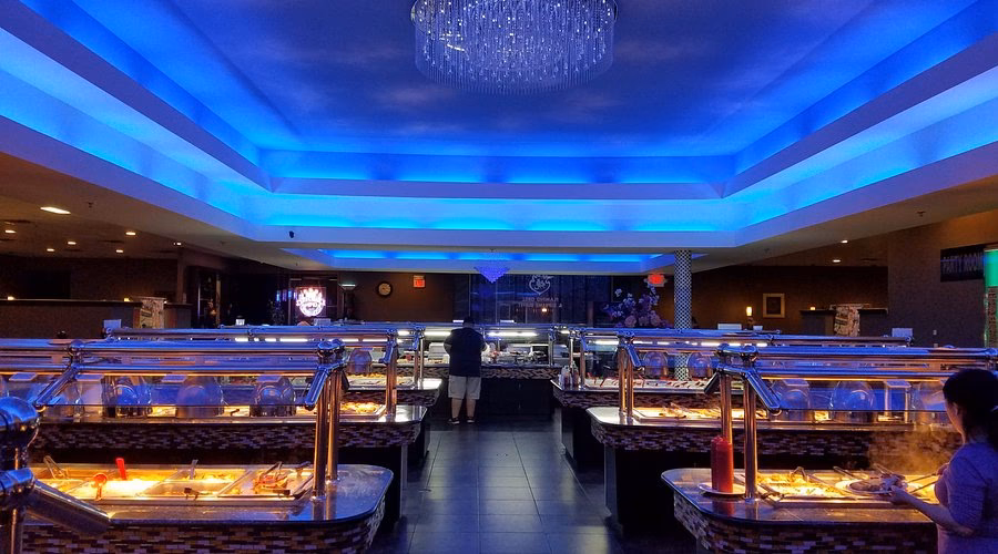 What is Flaming Grill & modern buffet?