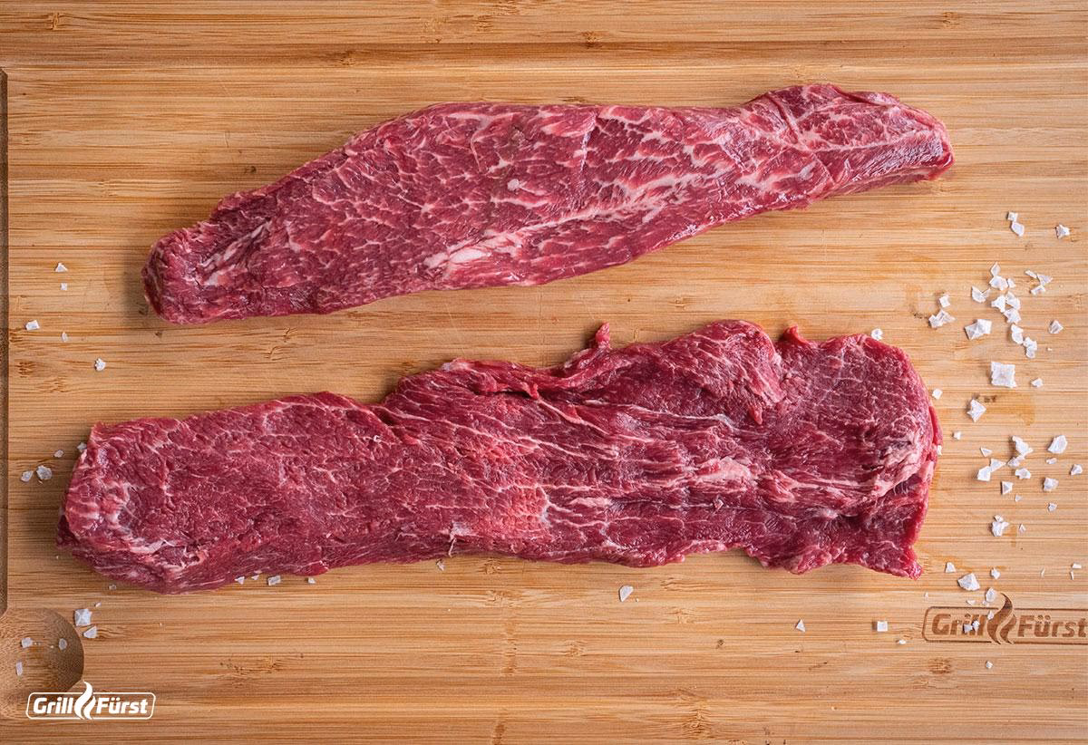 Was ist der Unterschied zwischen Flat Iron und Filet?