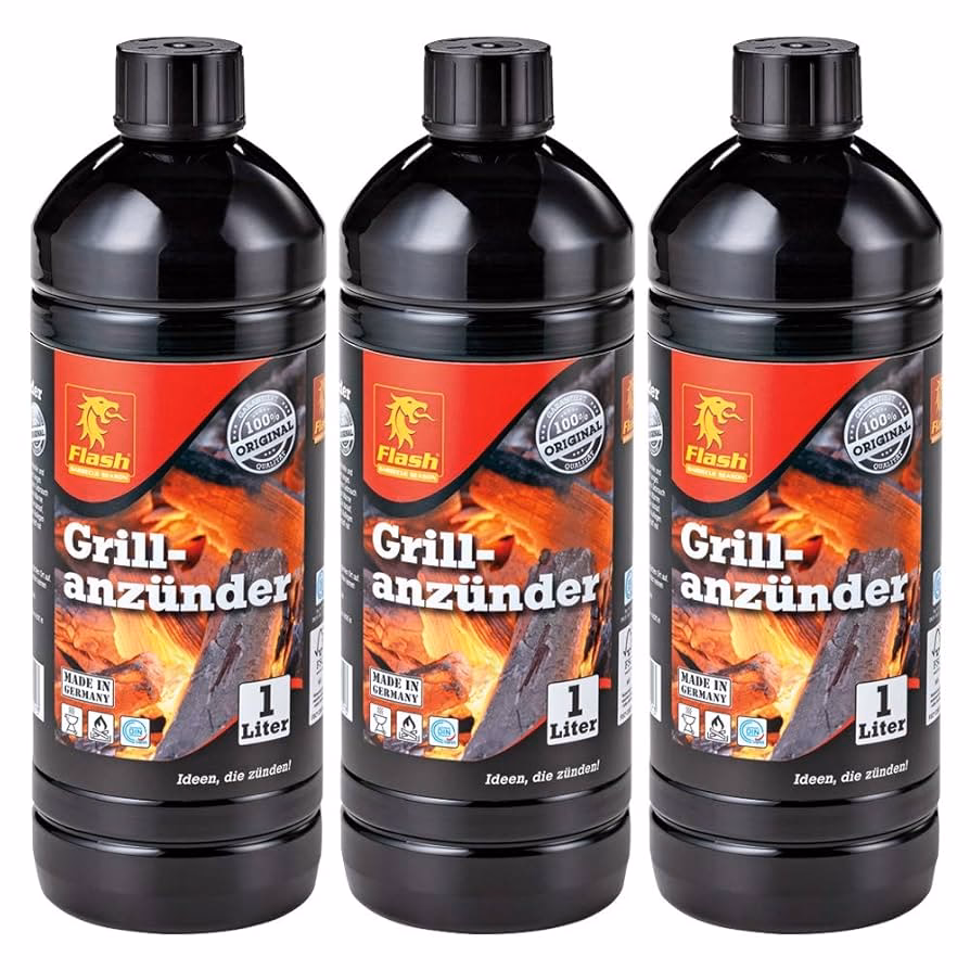 Wie viele Flaschen Grillanzünder gibt es?