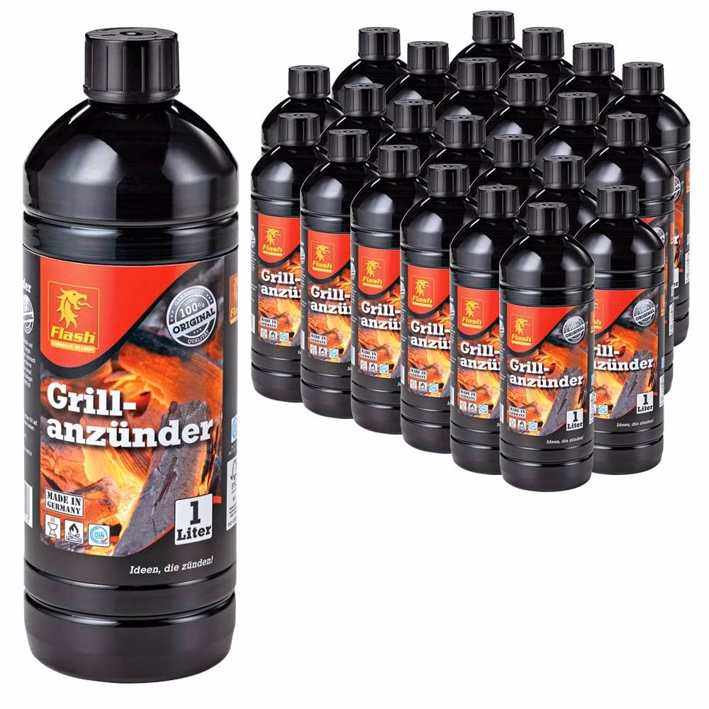 Wie viele Flaschen Grillanzünder gibt es?