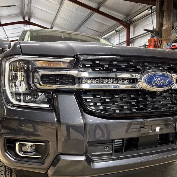 Does Ford have a behind grille light bar?