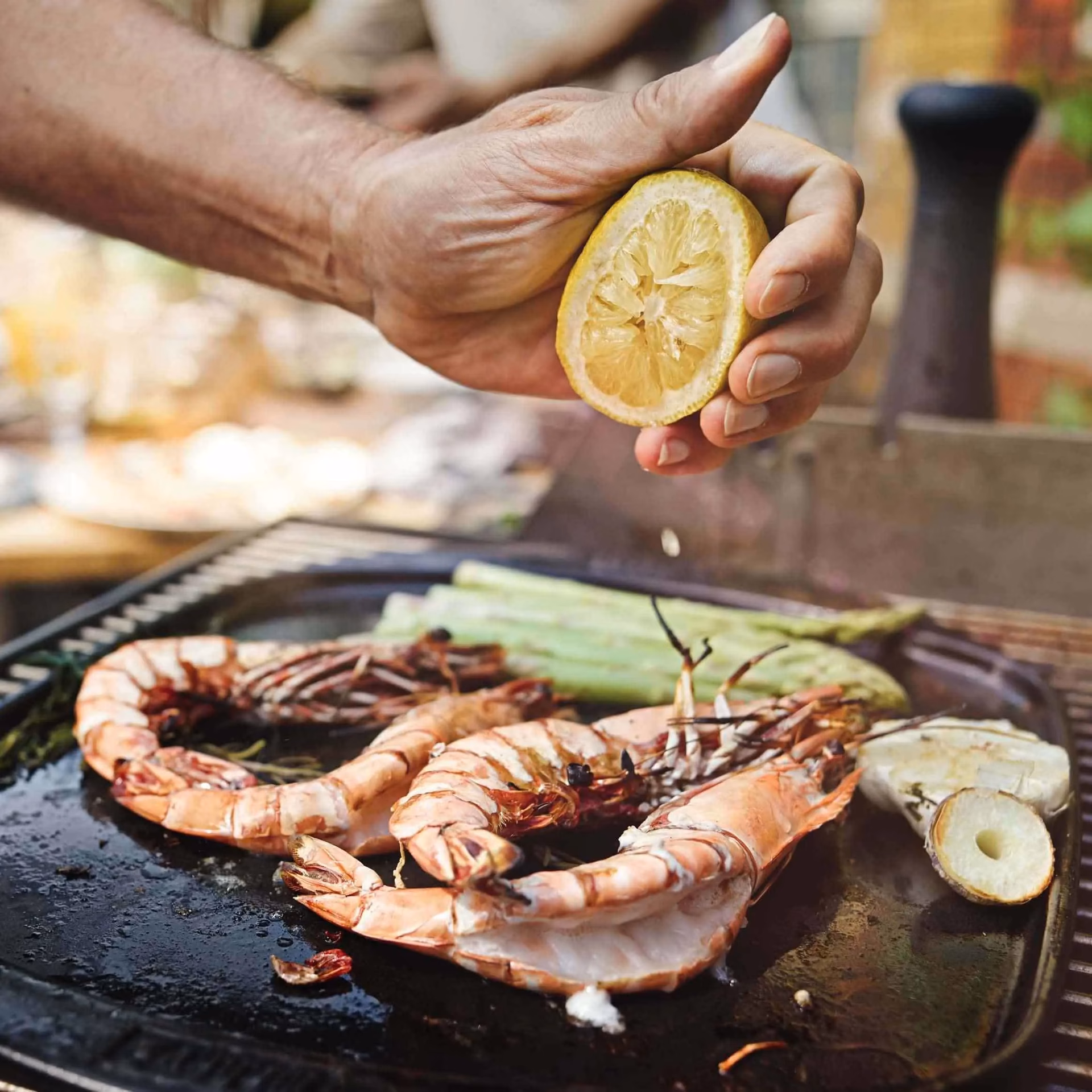 Wie mariniert man Garnelen?