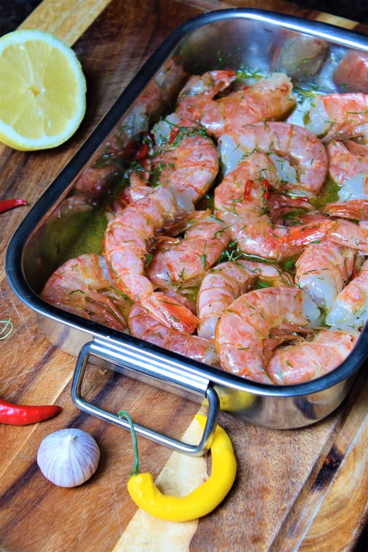 Wie kann man Garnelen Marinieren?