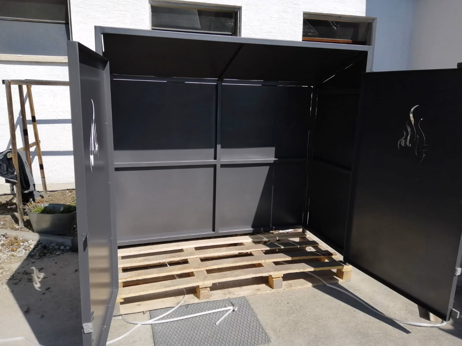 Wie kann ich meine gartenbox aufbauen?