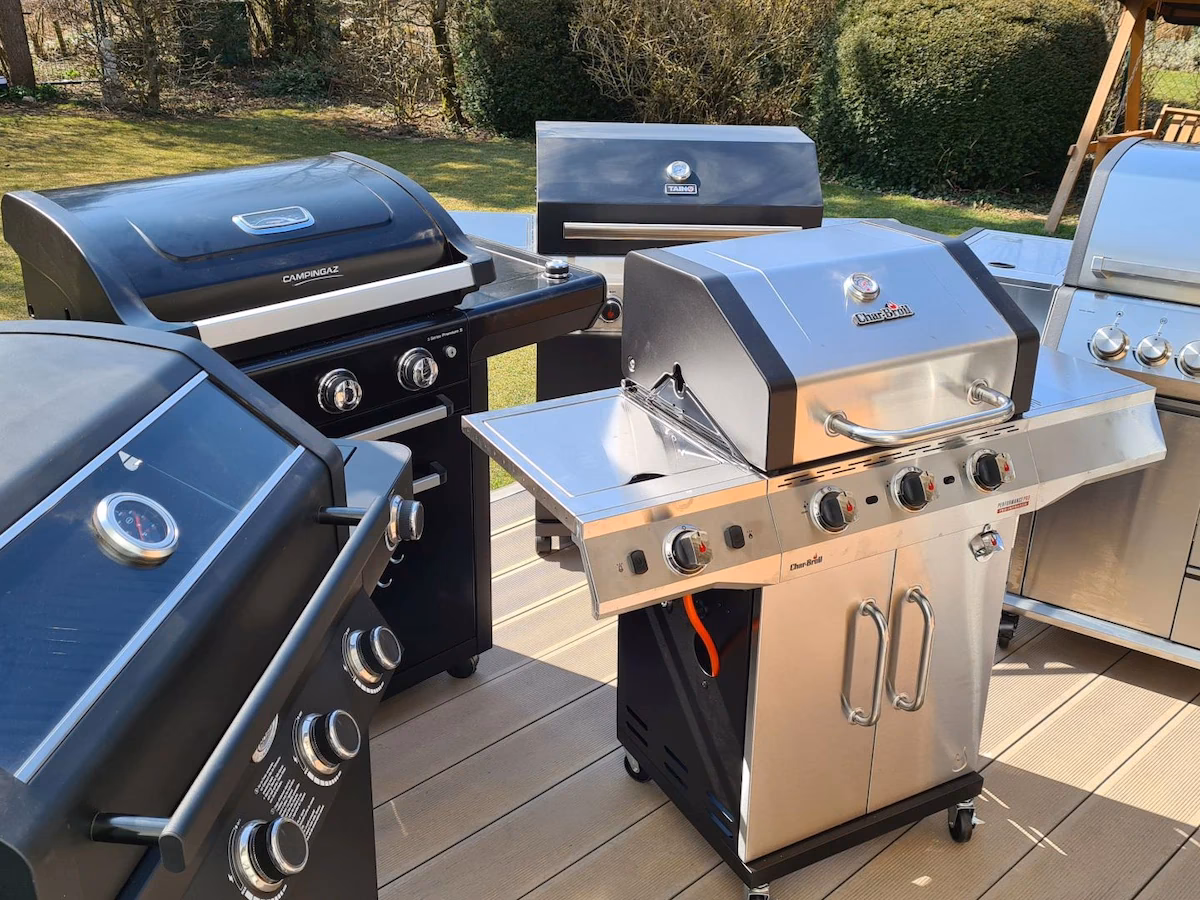 Was ist der Unterschied zwischen einem großen und einem Gas-Grill?