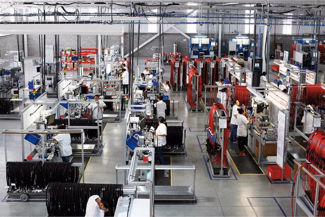 Wo befindet sich die Fertigungsstelle des Kabelwerks?