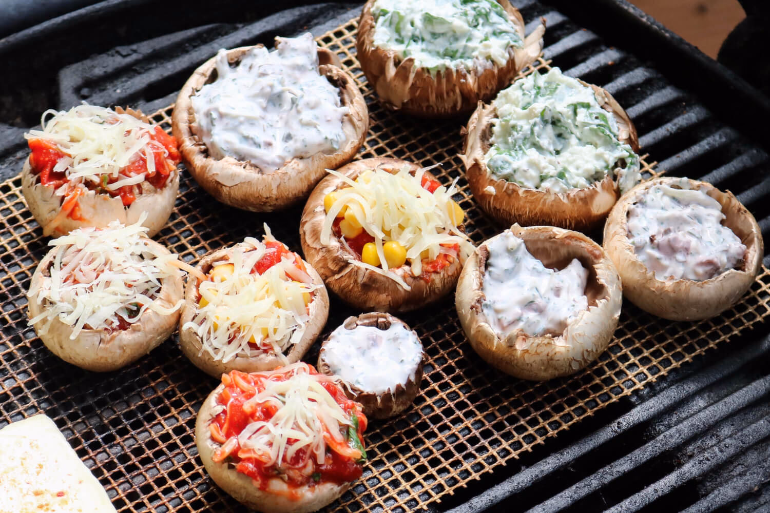 Wie kann man Champignons Befüllen?