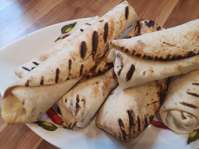 Wie bereite ich Tortilla Wraps zu?