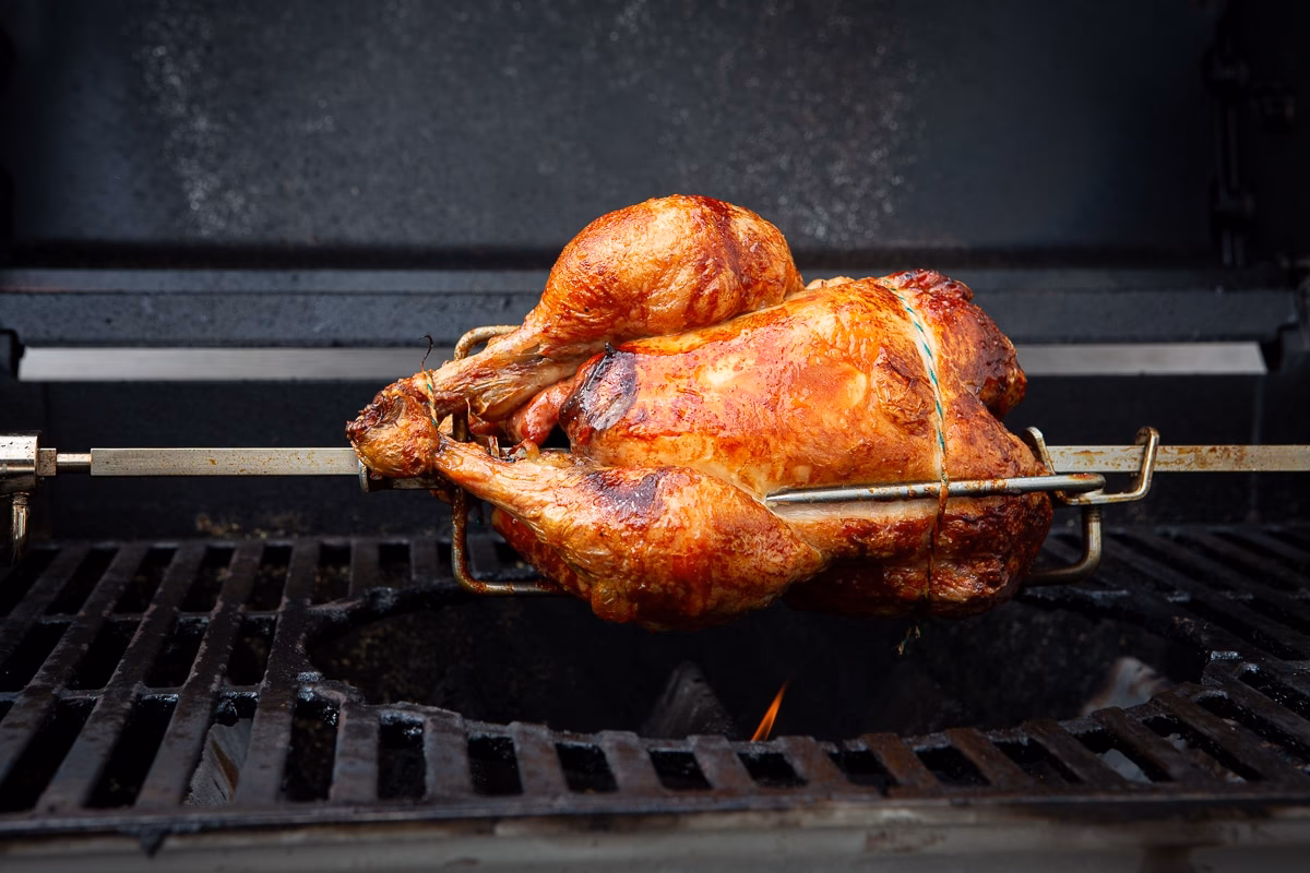 Wie bereite ich ein fertiges Hendl zu?