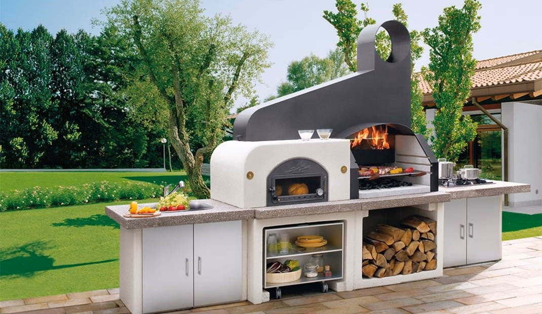 Welche modulare Systeme gibt es für einen gemauerten Grill?