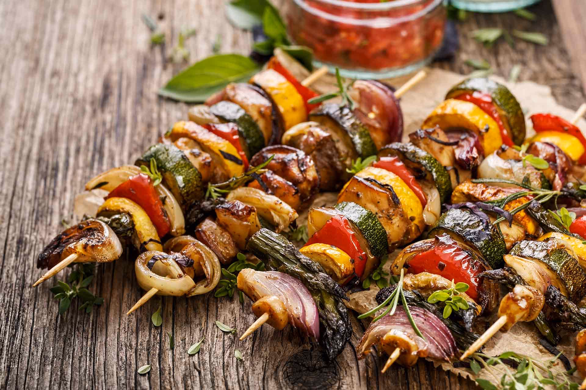 Welche Gemüsesorten gibt es auf dem Grill?